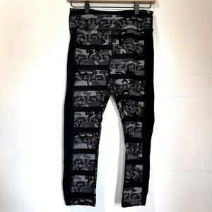 Nike Drifit Camo Tight Fit Capri Length Women's Running Leggings